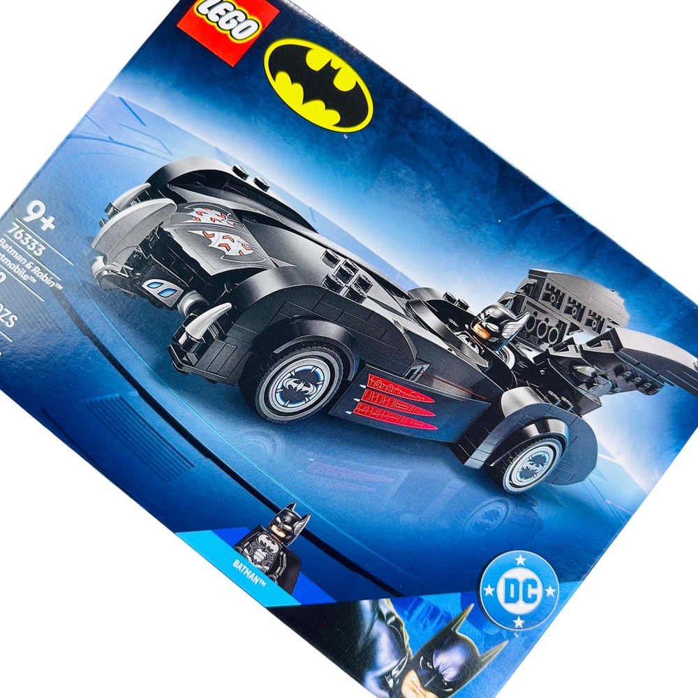 LEGO DC Batman 76333 Batman & Robin Batmobile Building Set 272 Pcs New